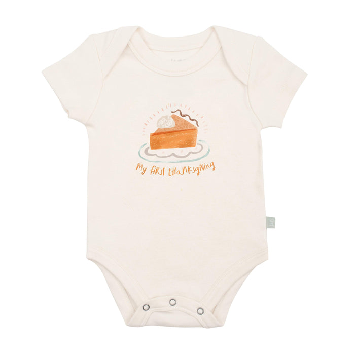 graphic bodysuit | thanksgiving pie