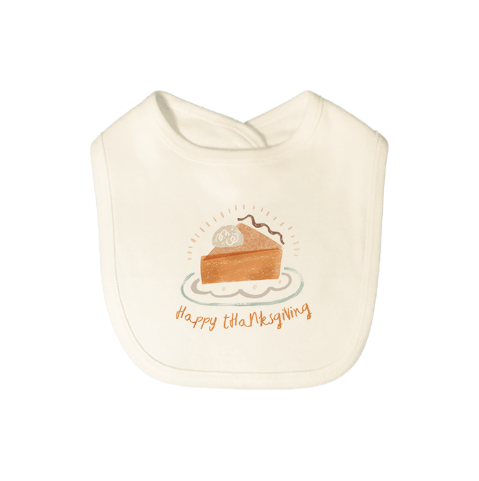 graphic bib | thanksgiving pie