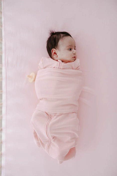 Blushing Pink Butterfly Swaddle