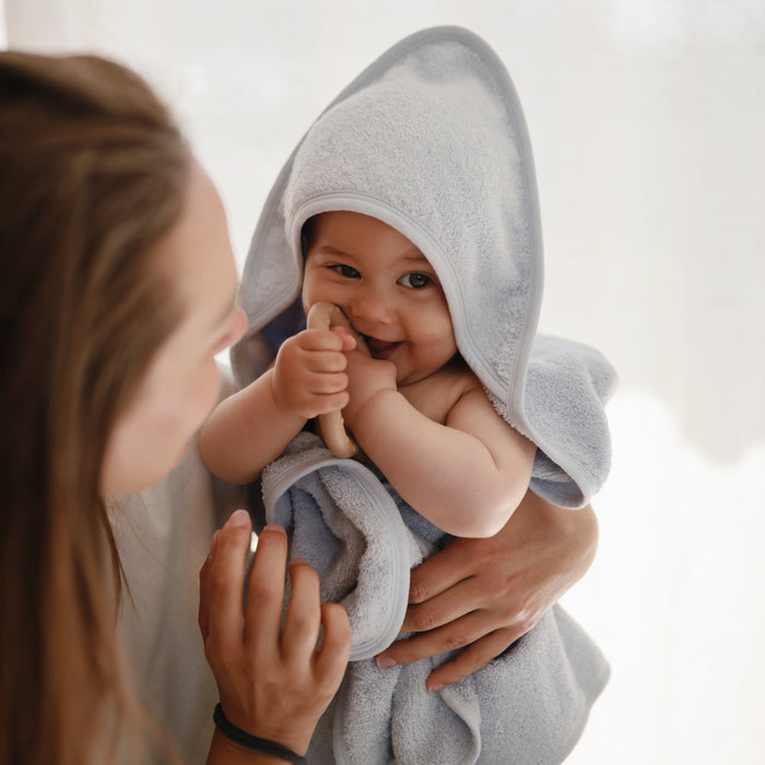 Organic Cotton Baby Hooded Towel - Nature Baby Outfitter