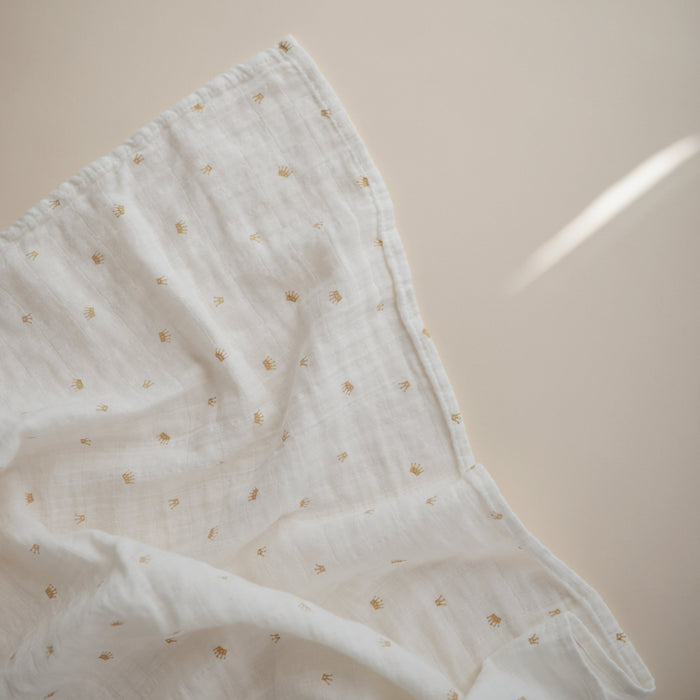 Organic Cotton Muslin Swaddle Blanket - Nature Baby Outfitter