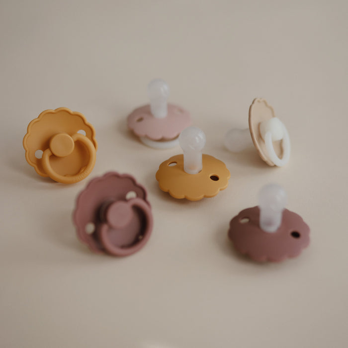 FRIGG Daisy Night Silicone Pacifier 2-Pack - Nature Baby Outfitter
