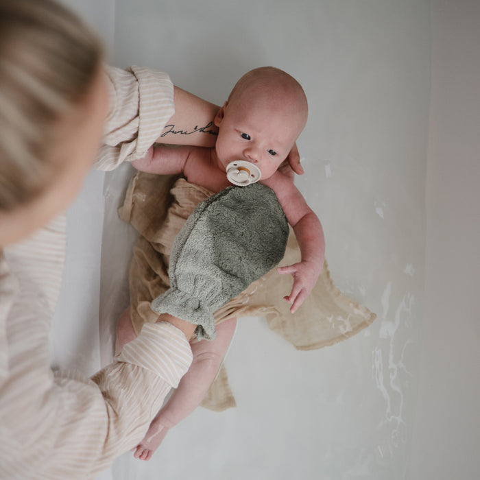 Organic Cotton Bath Mitt - Nature Baby Outfitter