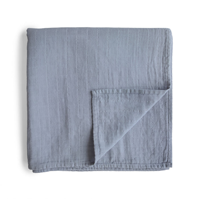 Organic Cotton Muslin Swaddle Blanket - Nature Baby Outfitter