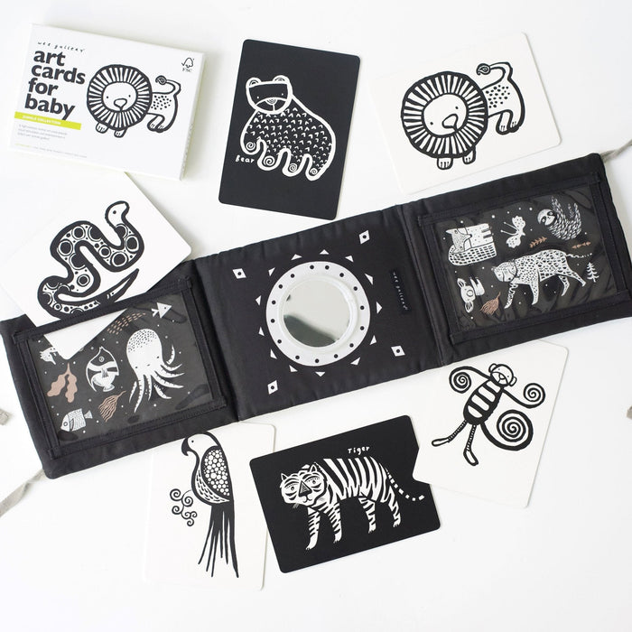 Baby Tummy Time Gallery with Mirror Bundle