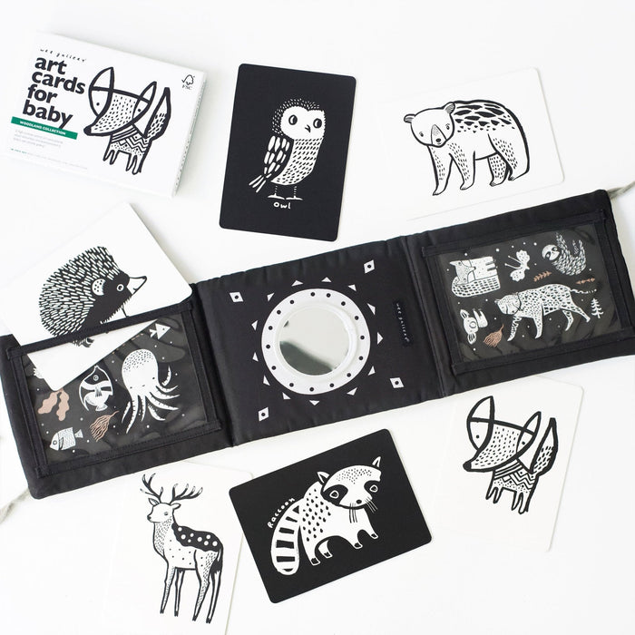 Baby Tummy Time Gallery with Mirror Bundle
