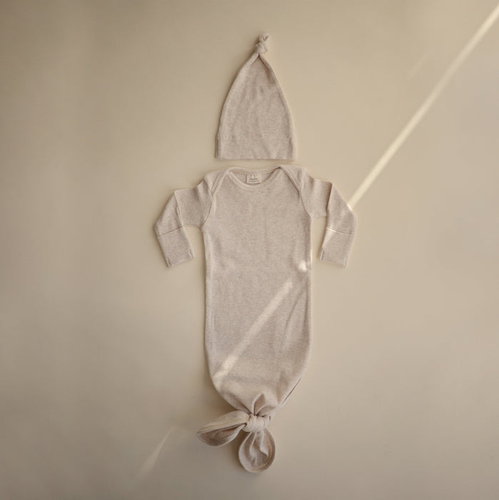 Ribbed Baby Beanie - Nature Baby Outfitter