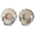 FRIGG Daisy Natural Rubber Pacifier 2-Pack - Nature Baby Outfitter