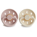 FRIGG Moon Natural Rubber Pacifier 2-Pack - Nature Baby Outfitter