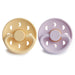 FRIGG Moon Natural Rubber Pacifier 2-Pack - Nature Baby Outfitter