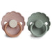 FRIGG Daisy Silicone Pacifier 2-Pack - Nature Baby Outfitter