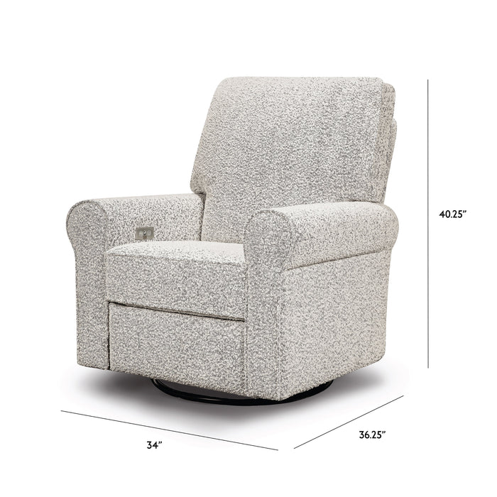 Monogram by Namesake Monroe Power Recliner and Swivel Glider in Boucle