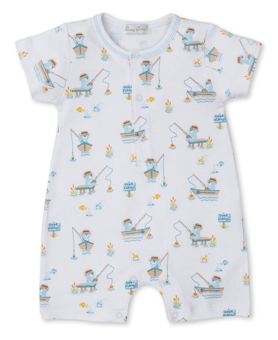 Rather Be Fishing Short Playsuit