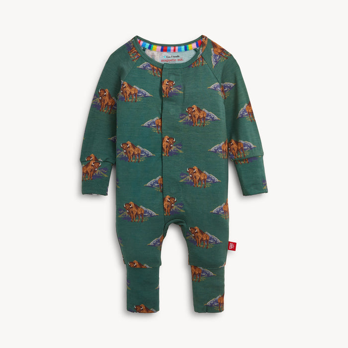 Bison Magnetic Modal Convertible Sleeper/Romper