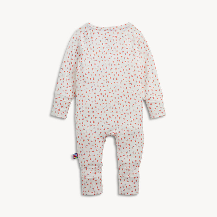 Apple Blossom Magnetic Modal Ruffle Convertible Sleeper/Romper