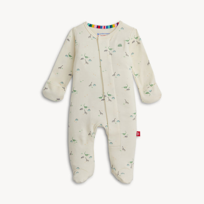 Tiny Diny Organic Cotton Magnetic Footies