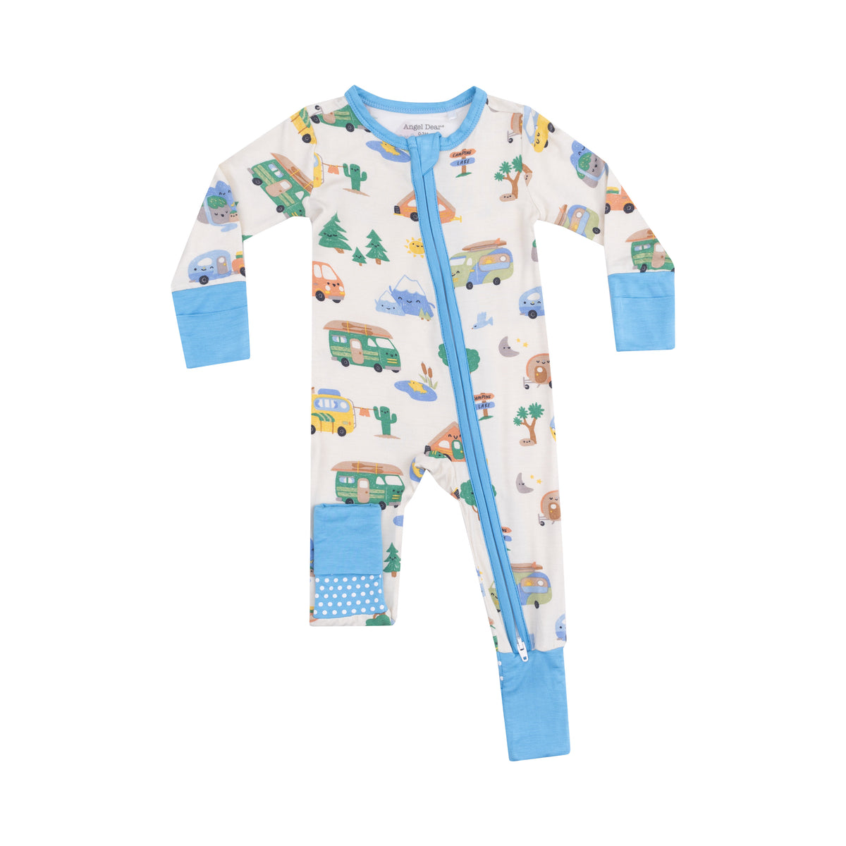 Blue Camping Convertible Romper main image 1