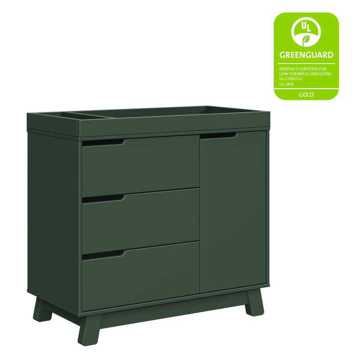 Babyletto Hudson 3-Drawer Changer Dresser with Removable Changing Tray - Nature Baby Outfitter