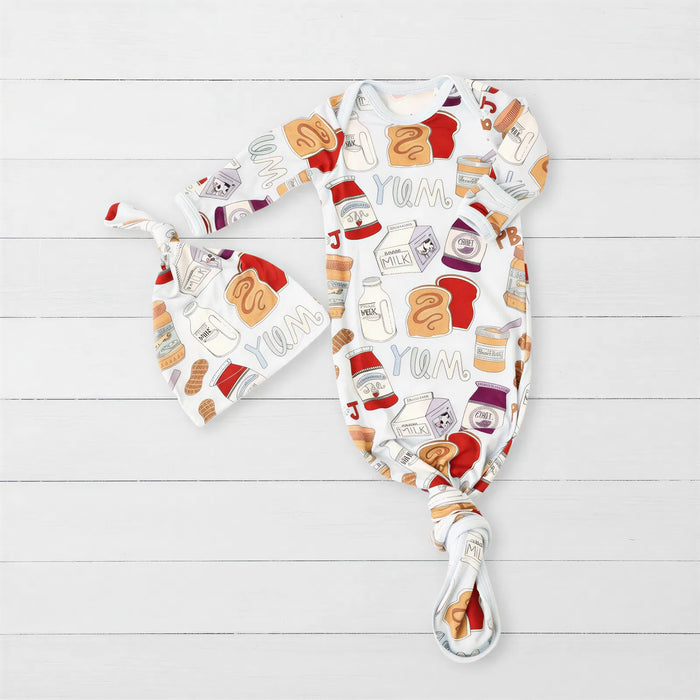 PB&J Gown & Hat