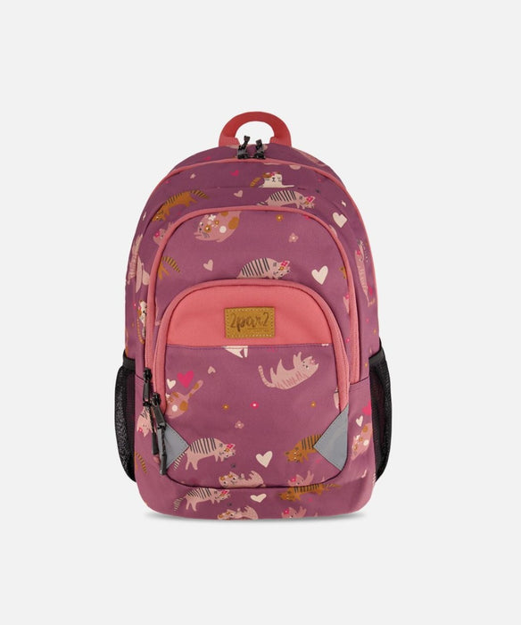 Purple Little Cats Toddler Backpack