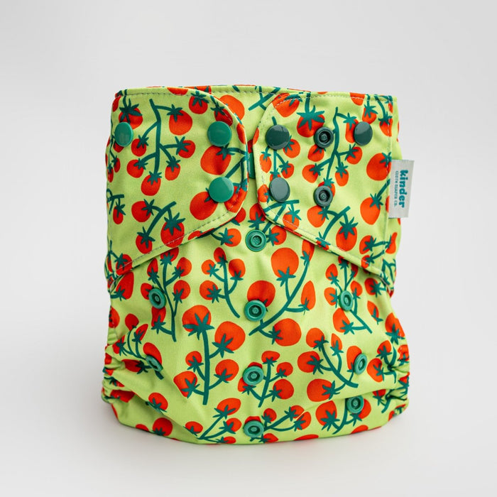 Food: Essentials Pocket Cloth Diaper with Athletic Wicking Jersey, Grows with your Baby