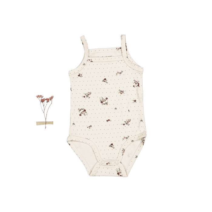 The Printed Tank Onesie - Vintage Floral