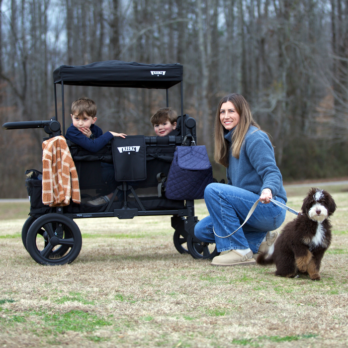 stroller wagon keenz Keenz MOOV 4-Passenger Stroller Wagon – Full-Featured Comfort for Big — Nature Baby Outfitter