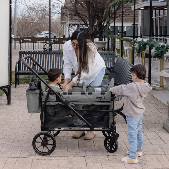 Keenz VIVA 2-Passenger Stroller Wagon – Compact Power for City Life - Nature Baby Outfitter