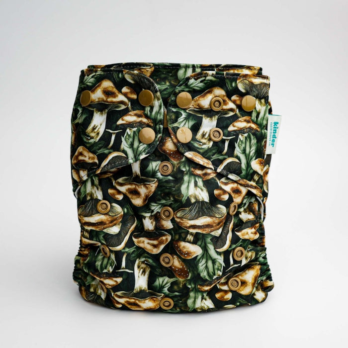 Nature: Essentials Pocket Cloth Diaper with Athletic Wicking Jersey, Grows with your Baby