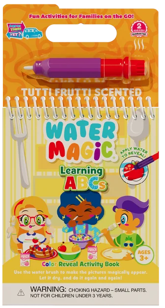 WATER MAGIC™ REUSABLE WATER REVEAL ACTIVITY BOOK