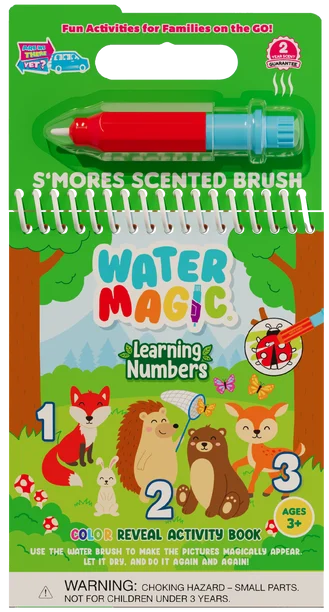 WATER MAGIC™ REUSABLE WATER REVEAL ACTIVITY BOOK