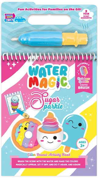 WATER MAGIC™ REUSABLE WATER REVEAL ACTIVITY BOOK