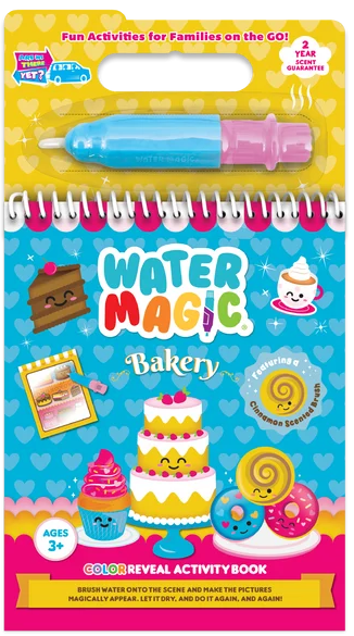 WATER MAGIC™ REUSABLE WATER REVEAL ACTIVITY BOOK