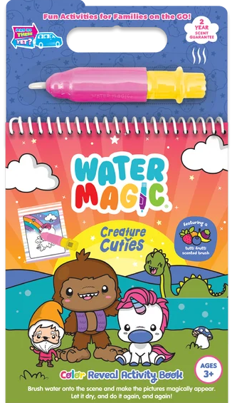 WATER MAGIC™ REUSABLE WATER REVEAL ACTIVITY BOOK