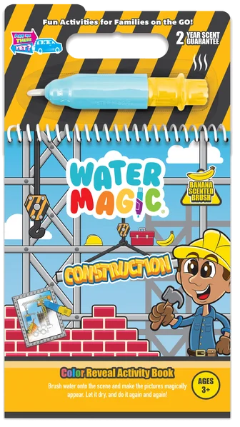 WATER MAGIC™ REUSABLE WATER REVEAL ACTIVITY BOOK