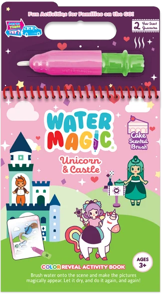 WATER MAGIC™ REUSABLE WATER REVEAL ACTIVITY BOOK
