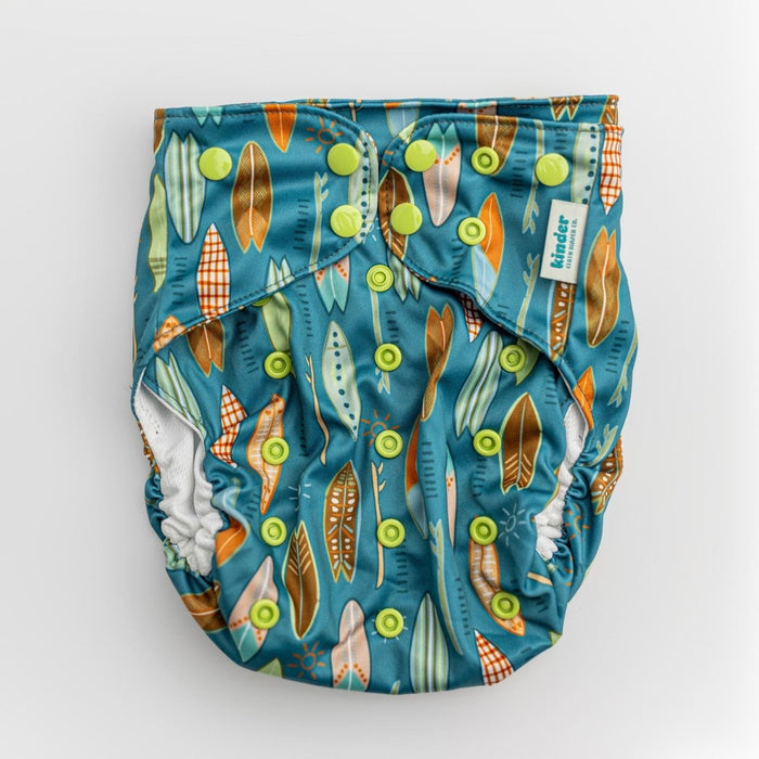 Reusable Swim Diapers with Athletic Wicking Jersey (7-60lbs)
