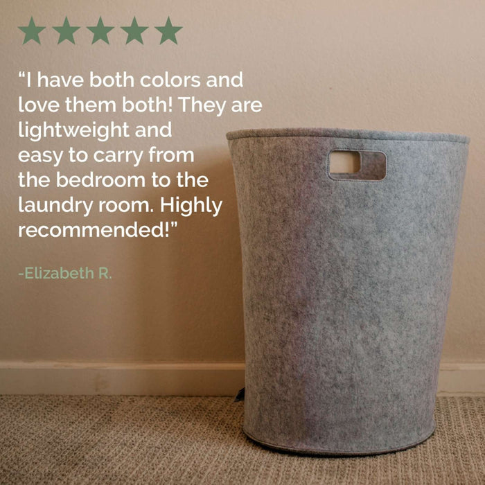 Felt Laundry Hamper
