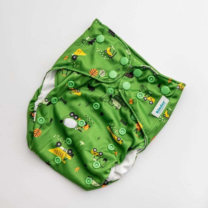 Reusable Swim Diapers with Athletic Wicking Jersey (7-60lbs)