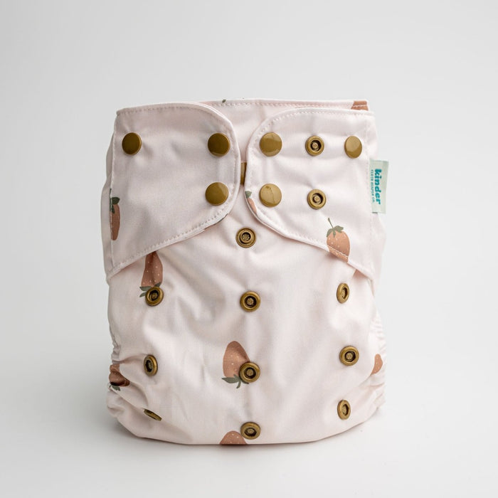 Food: Essentials Pocket Cloth Diaper with Athletic Wicking Jersey, Grows with your Baby
