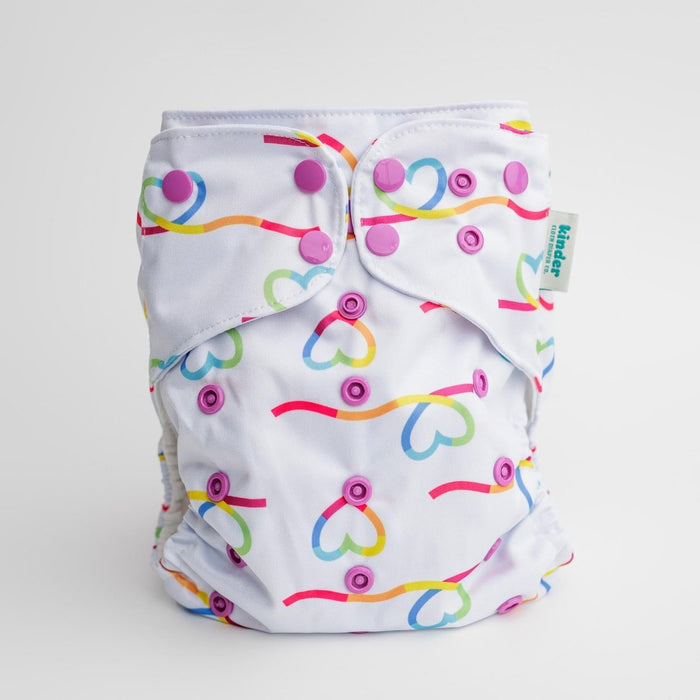 Abstract: Essentials Pocket Cloth Diaper with Athletic Wicking Jersey, Grows with your Baby