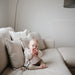 Linen Pacifier Clip 2-Pack - Nature Baby Outfitter