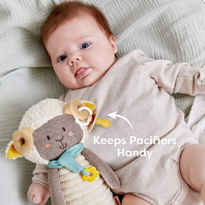 Woolbert the Ram Cuddly Baby Sensory Toy - Nature Baby Outfitter