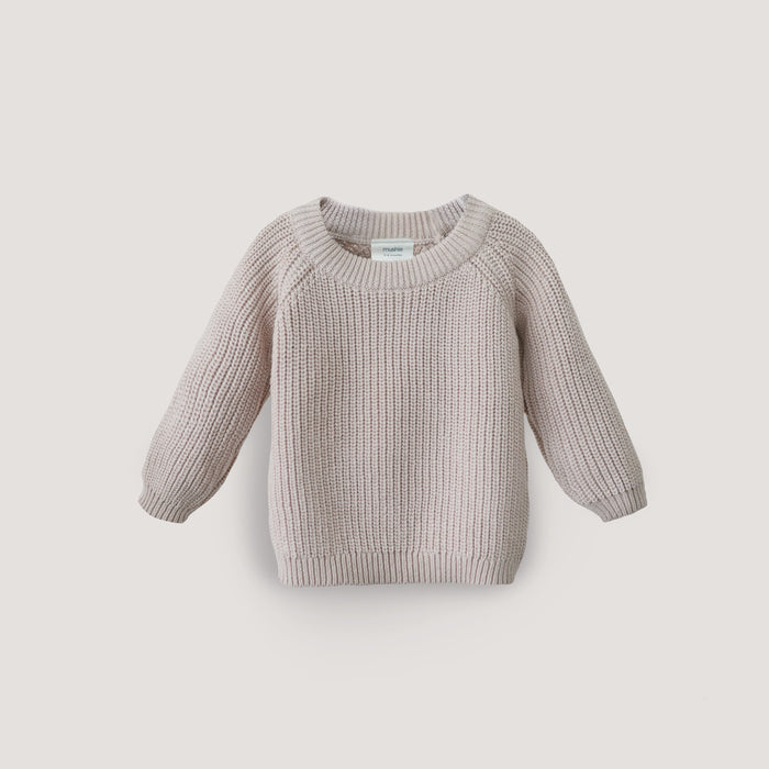 Chunky Knit Sweater - Nature Baby Outfitter