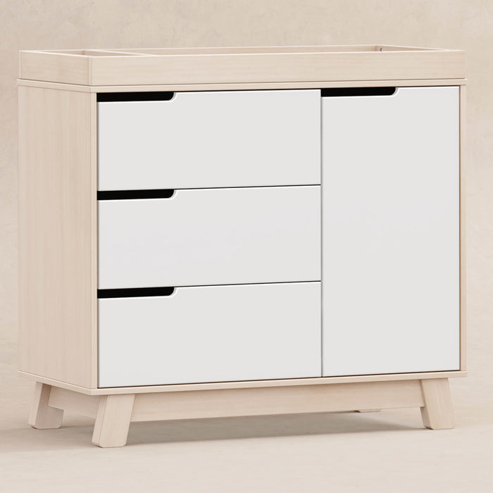 Babyletto Hudson 3-Drawer Changer Dresser with Removable Changing Tray - Nature Baby Outfitter