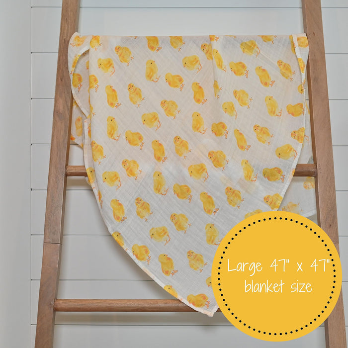 Peep Peep Swaddle Blanket