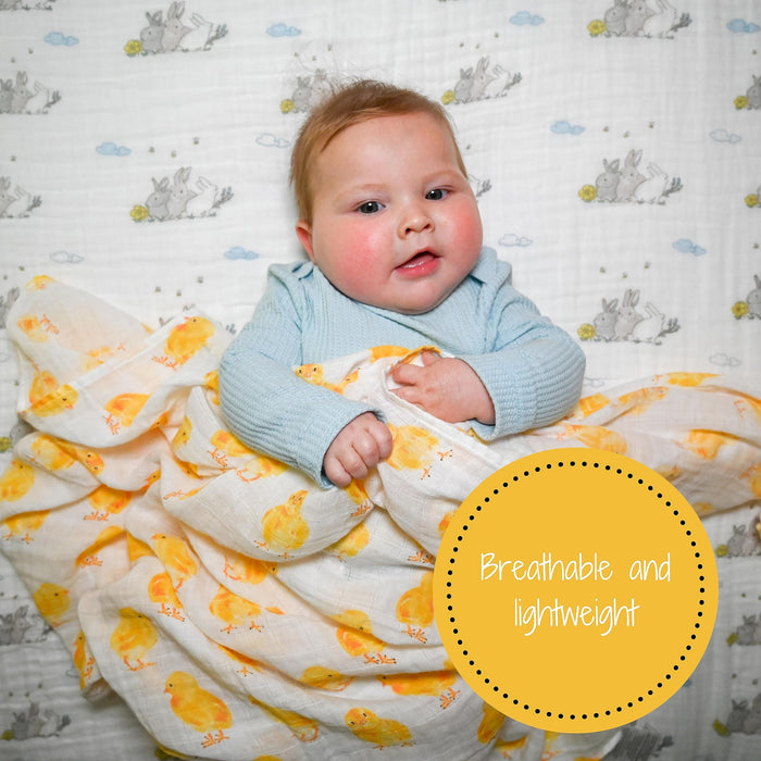 Peep Peep Swaddle Blanket