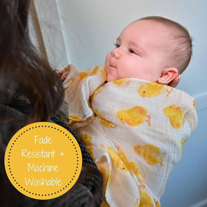 Peep Peep Swaddle Blanket