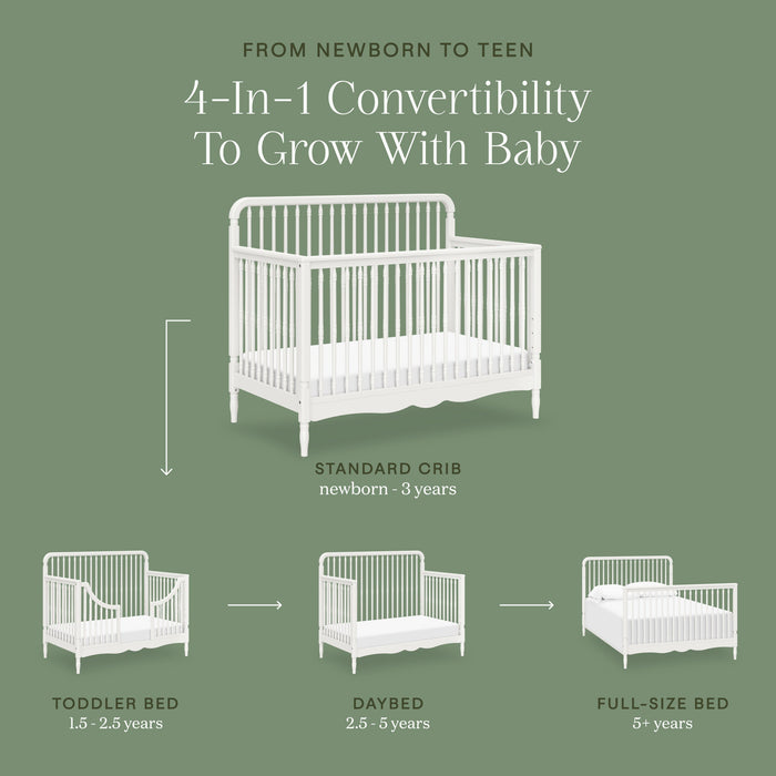 Namesake Liberty 4-in-1 Convertible Spindle Crib - Nature Baby Outfitter