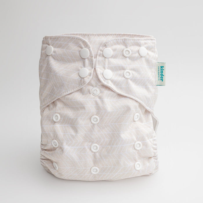 Abstract: Essentials Pocket Cloth Diaper with Athletic Wicking Jersey, Grows with your Baby